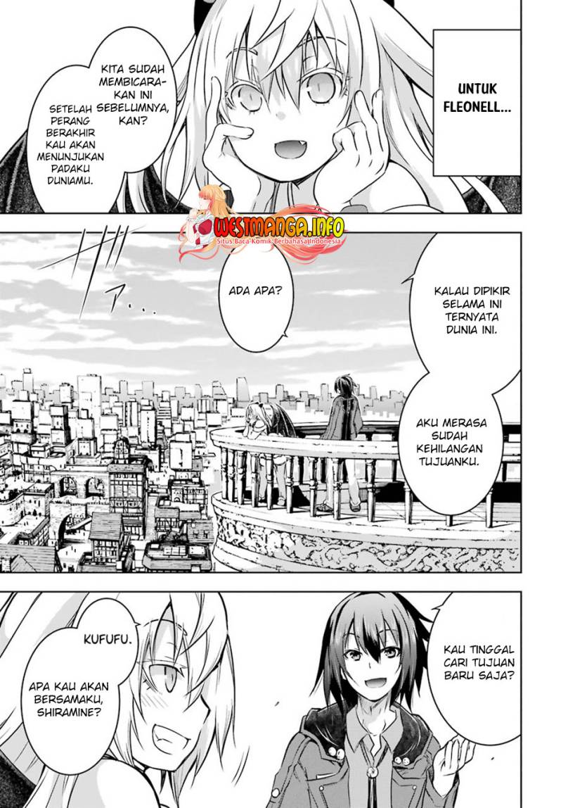 Maou to Ore no Hanggyakuki chapter 40